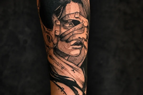 black-ink-portrait-tattoo-design-wicked-ways-tattoos