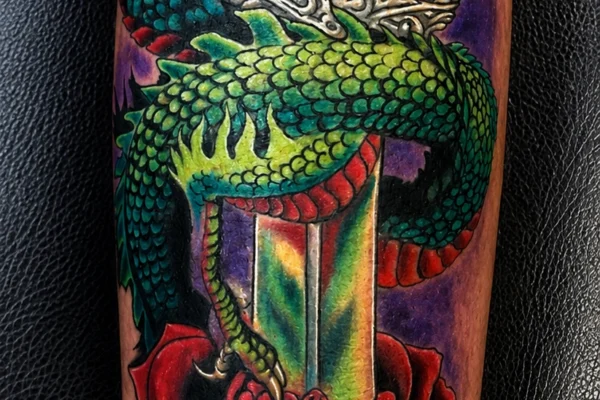 green-dragon-sword-tattoo-design-wicked-ways-tattoos